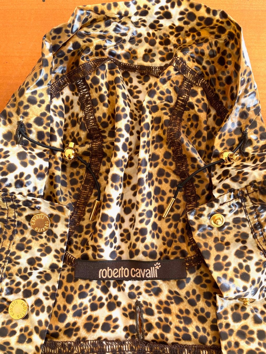 Puppia Bekleidung: Hunderegenmantel von Roberto Cavalli – Neu und originalverpackt aus Brione s. Minusio von batwoman3 1