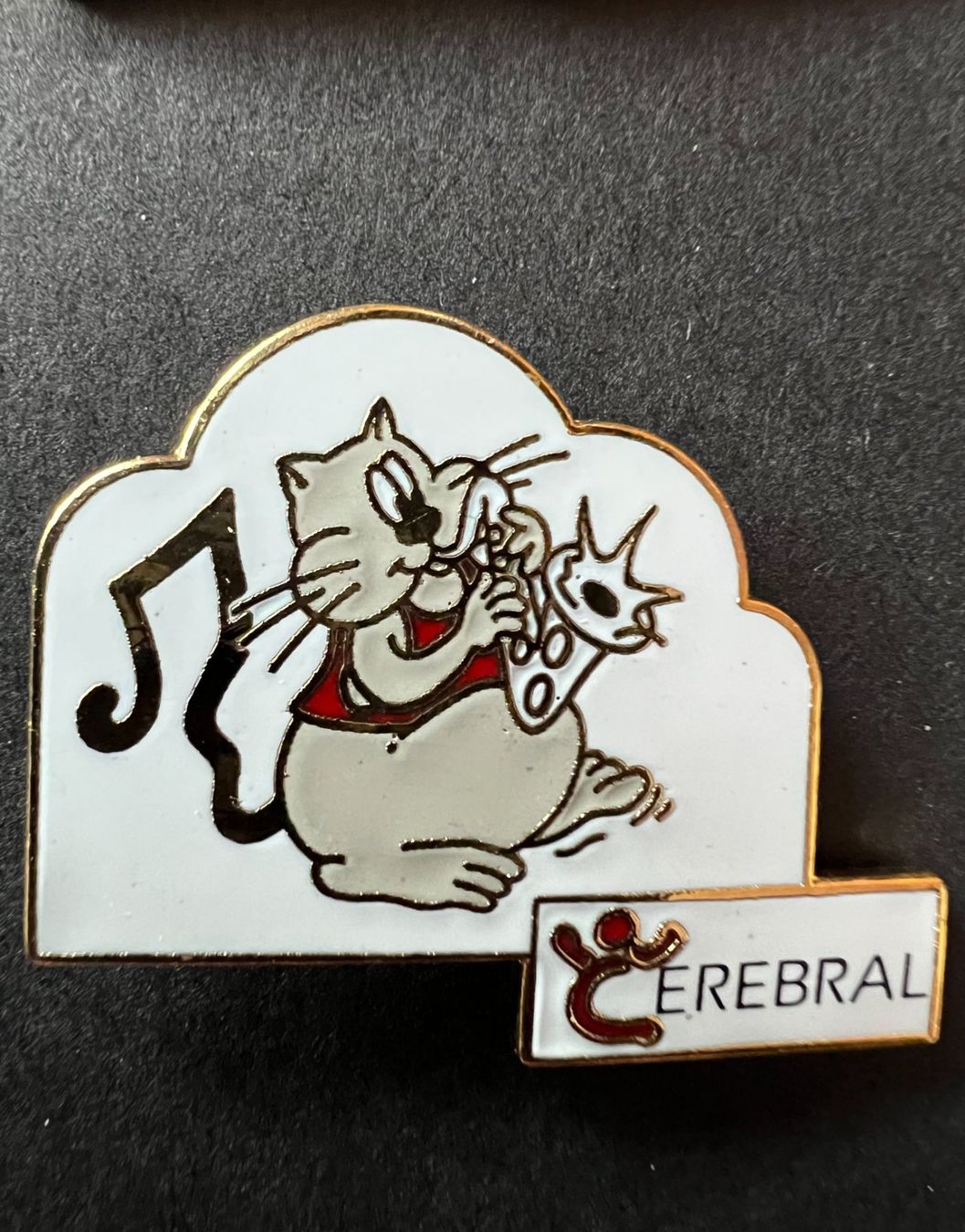 Placchette & Badge: Ansteck-Pins "CEREBRAL" 5er Set.Neu – Nuovo e nell'imballaggio originale da Winterthur venduto da Green-Future 5