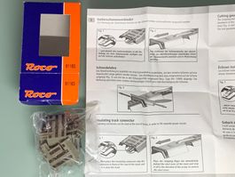 ROCO GeoLine 6x extrémités traverses * Schwellenendstücke