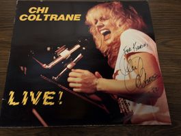 Chi Coltrane - Live! Vinyl,  signiert  ! 1982, VERY RARE!