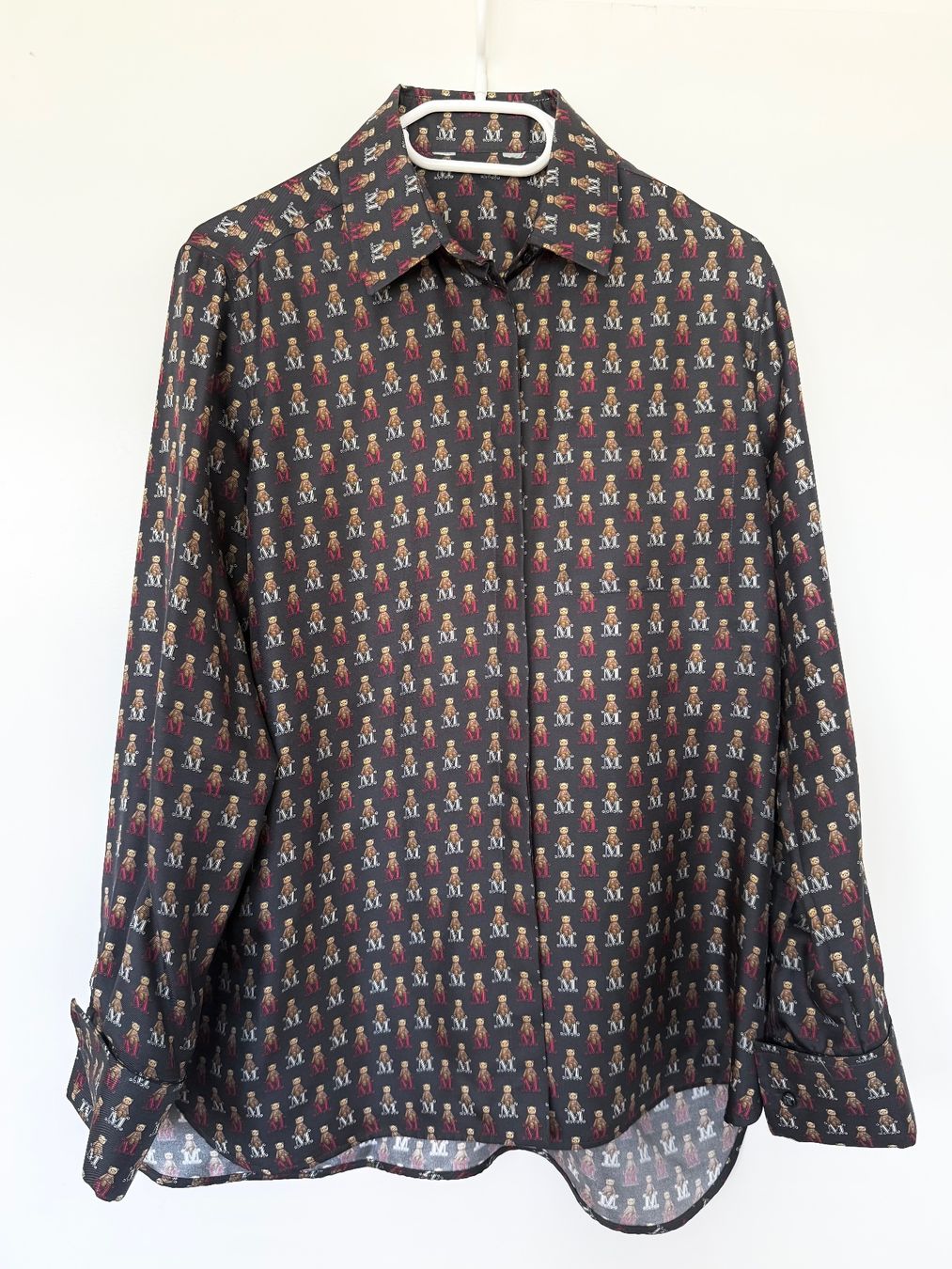Max Mara Camicette: Max Mara Hemd mit Teddybären-Print - Größe M – Usato da Kilchberg ZH venduto da KellerCI 2