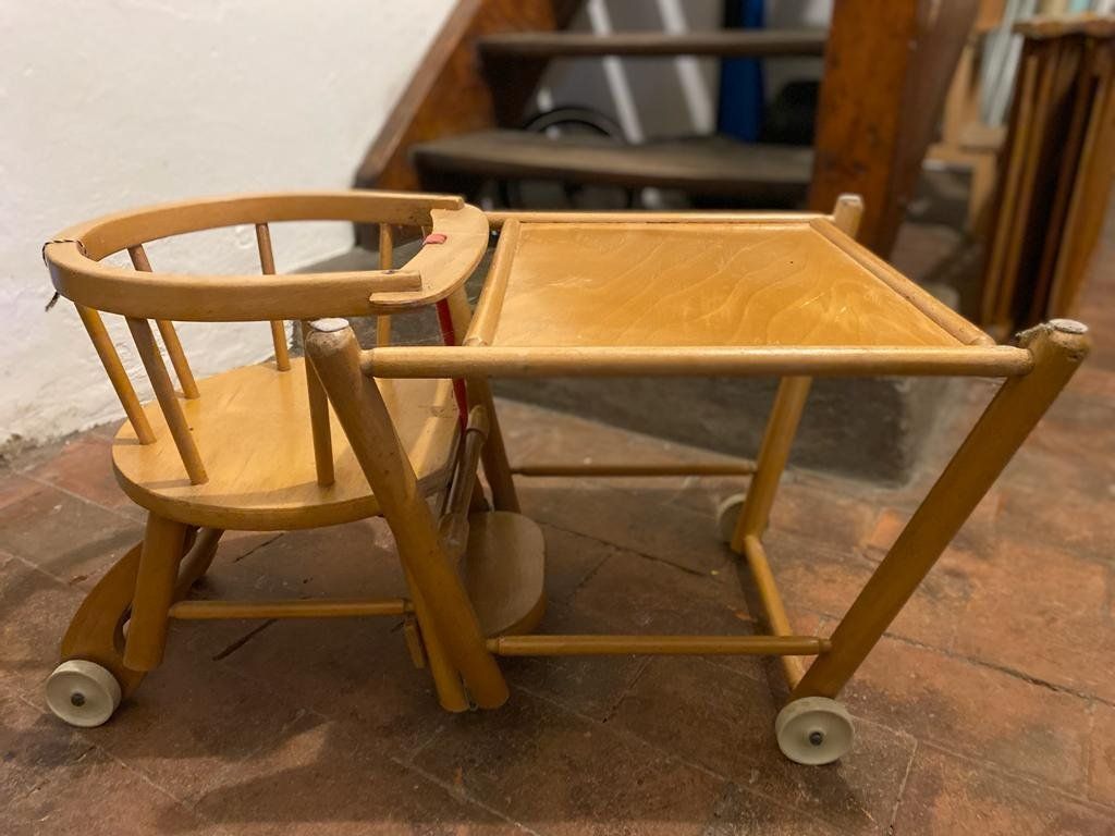 Hochstühle: Kinderhochsitz Vintage Holz – Gebraucht aus Basel von arnee1111 1