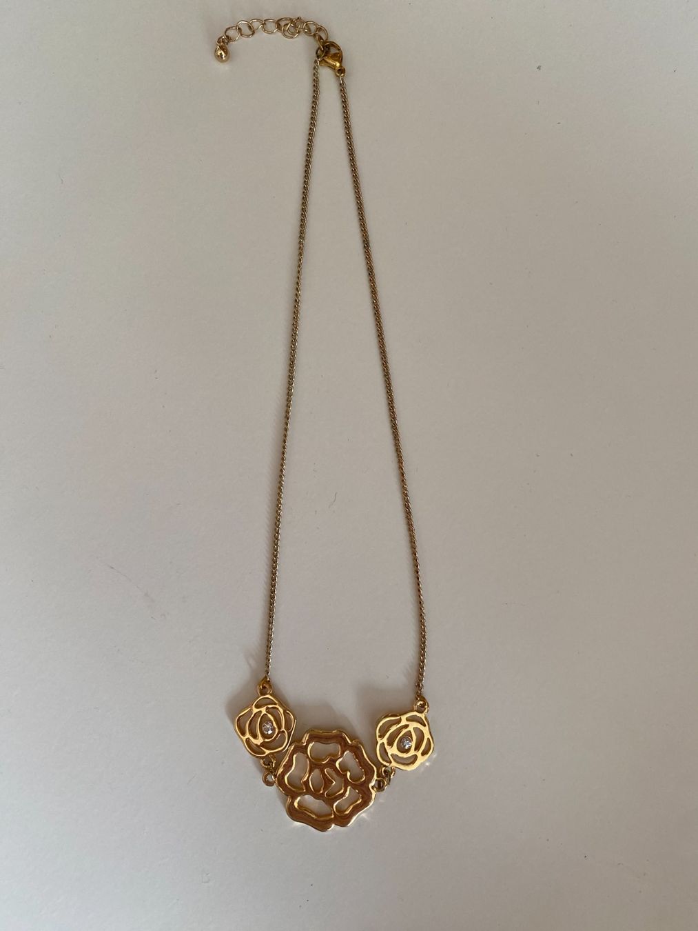 Catenine: Kette mit Rosen ca. 39 + 4 cm – Usato da Thalwil venduto da gb_ea2000