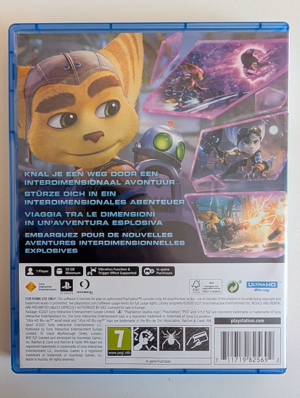 Giochi: RACHET & CLANK RIFT APART (PS5) – Nuovo (secondo la descrizione) da Obernau venduto da MABU9 1