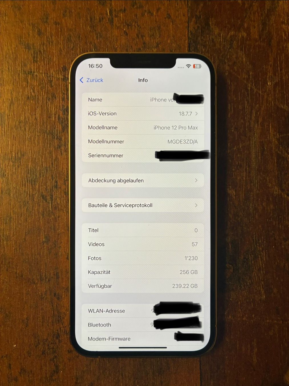 Apple Telefoni cellulari / Smartphones: Iphone 12 Pro Max 256 GB, Gold – Usato da Winterthur venduto da SSilverS 9