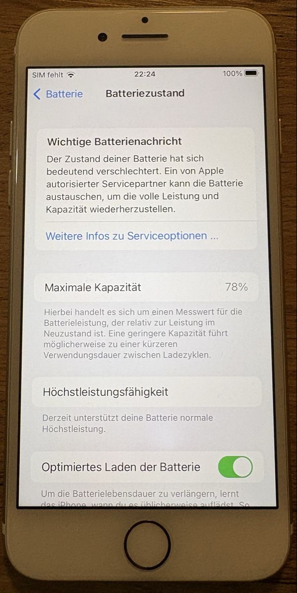 Apple Portables: Iphone 7 weiss 128GB – D'occasion à Oberuzwil par Tornado_sg 1