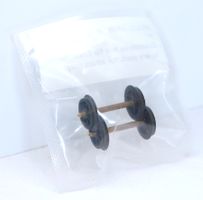 2  PICO/MÄRKLIN/ROCO ISOLIERT SPEICHENRADACHSEN 18MM