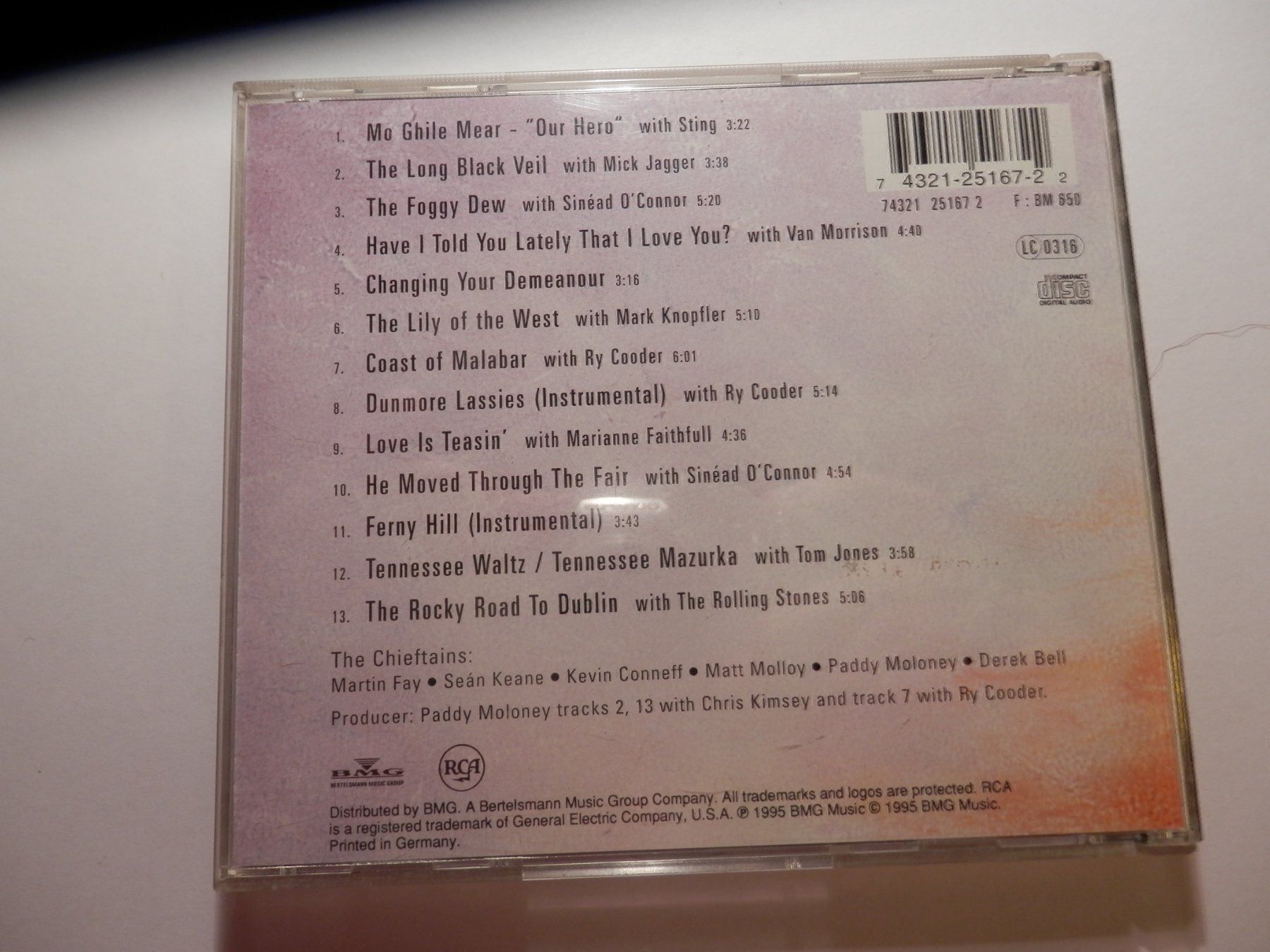 CDs: Chieftains mit Top Interpreten – Gebraucht aus Weiach von weiach82 1