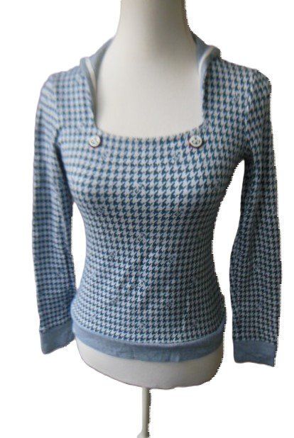 Blutsgeschwister Maglioni & Felpe: BLUTSGESCHWISTER  Gr. 34 cooler leichterer Pulli Marinestil – Usato da Basel venduto da FRAU.ZAUBER.MOND 2