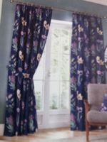 Vorhang blickdicht mit Raffhalter neu