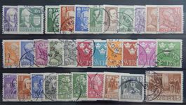 Schweden ex. Kat. 243-281 gest. 1938/41