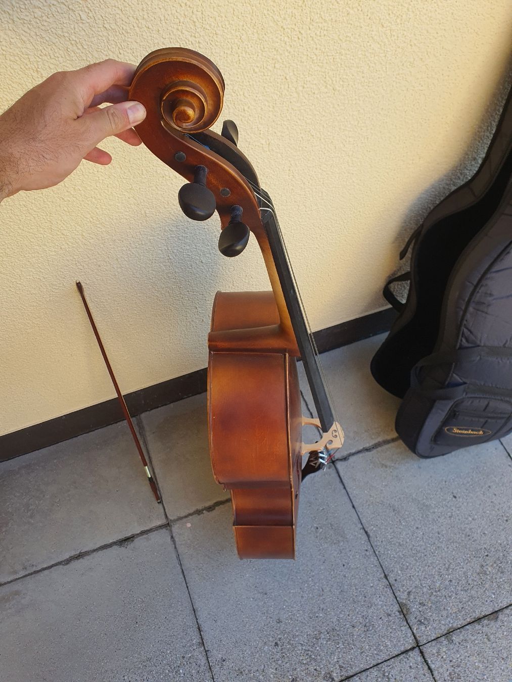 Strumenti musicali: Steinbach Cello 4/4 ab CHF 59.-! – Difettoso da Ganterschwil venduto da shokobons123 6