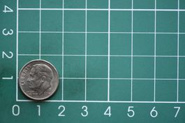 währung usa one dime 2014
