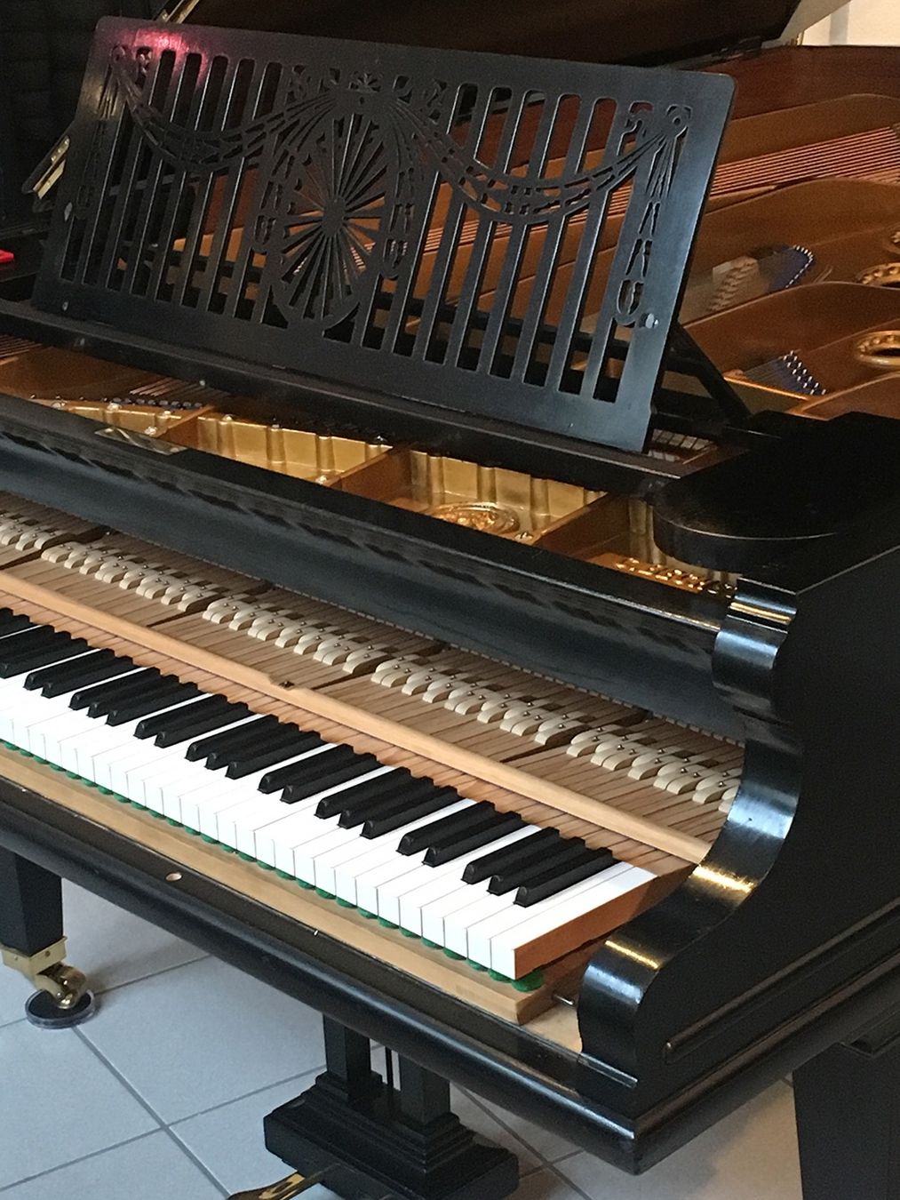 Strumenti musicali: C.Bechstein Konzertflügel, Grösse C, - revidiert - – Usato da Zürich venduto da Leandro068 2