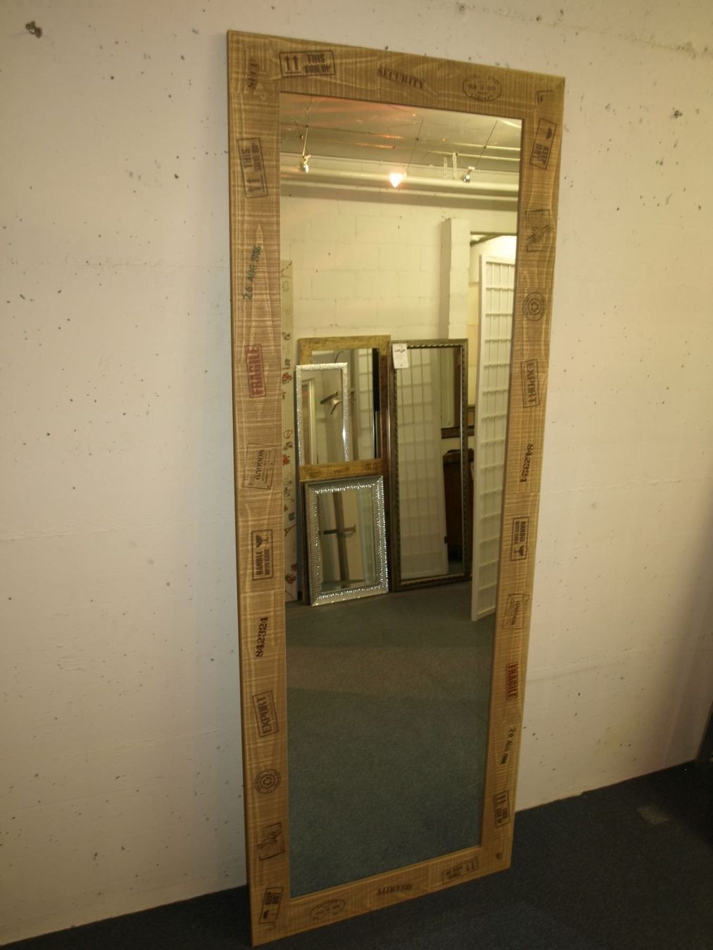 Spiegel: Spiegel EXPORT Holzrahmen 68 x 188 cm – Neu und originalverpackt aus Unterentfelden von moebelrufli 4