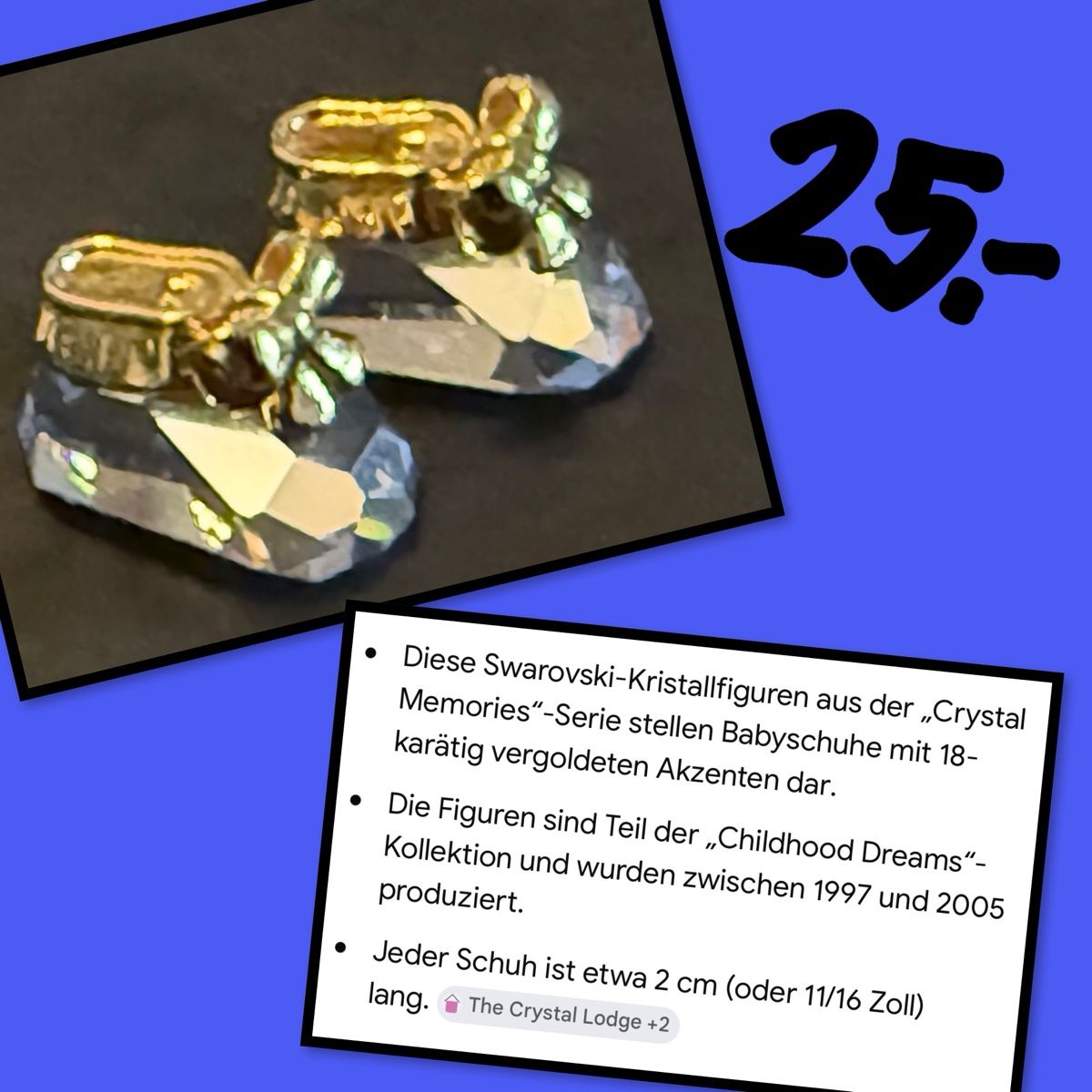 Swarovski Statuette: Swarovski Figur – Nuovo (secondo la descrizione) da Thun venduto da Dana5