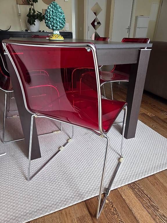 Set tavolo e sedie: À vendre - Table à manger extensible et 6 chaises – Usato da Begnins venduto da Lmartino76 1