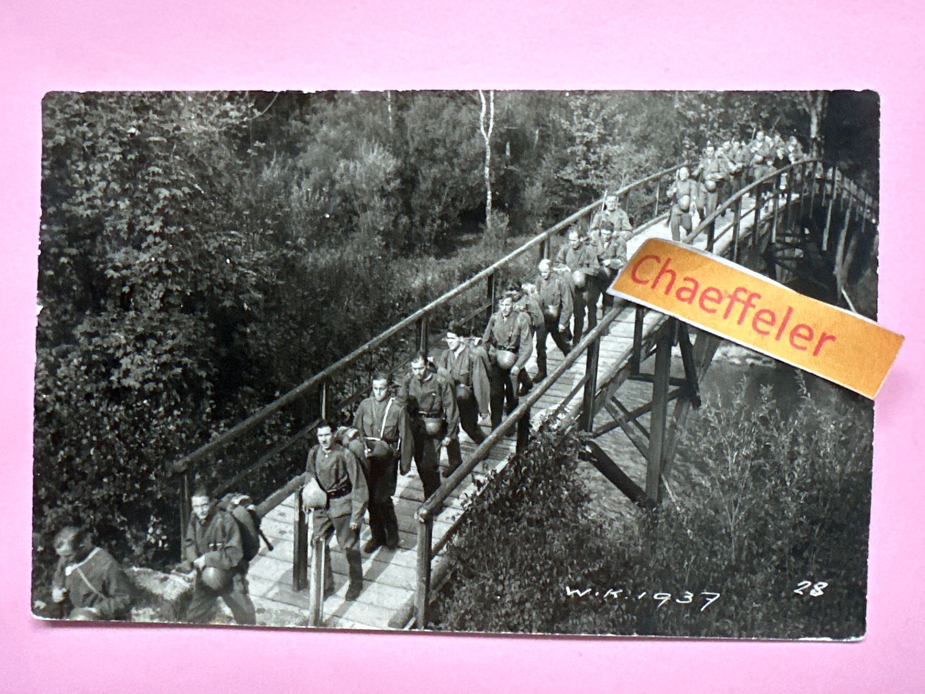 Cartoline postali: Militär-Postkarte W.K. 1937 – Usato da Zürich venduto da Chaeffeler