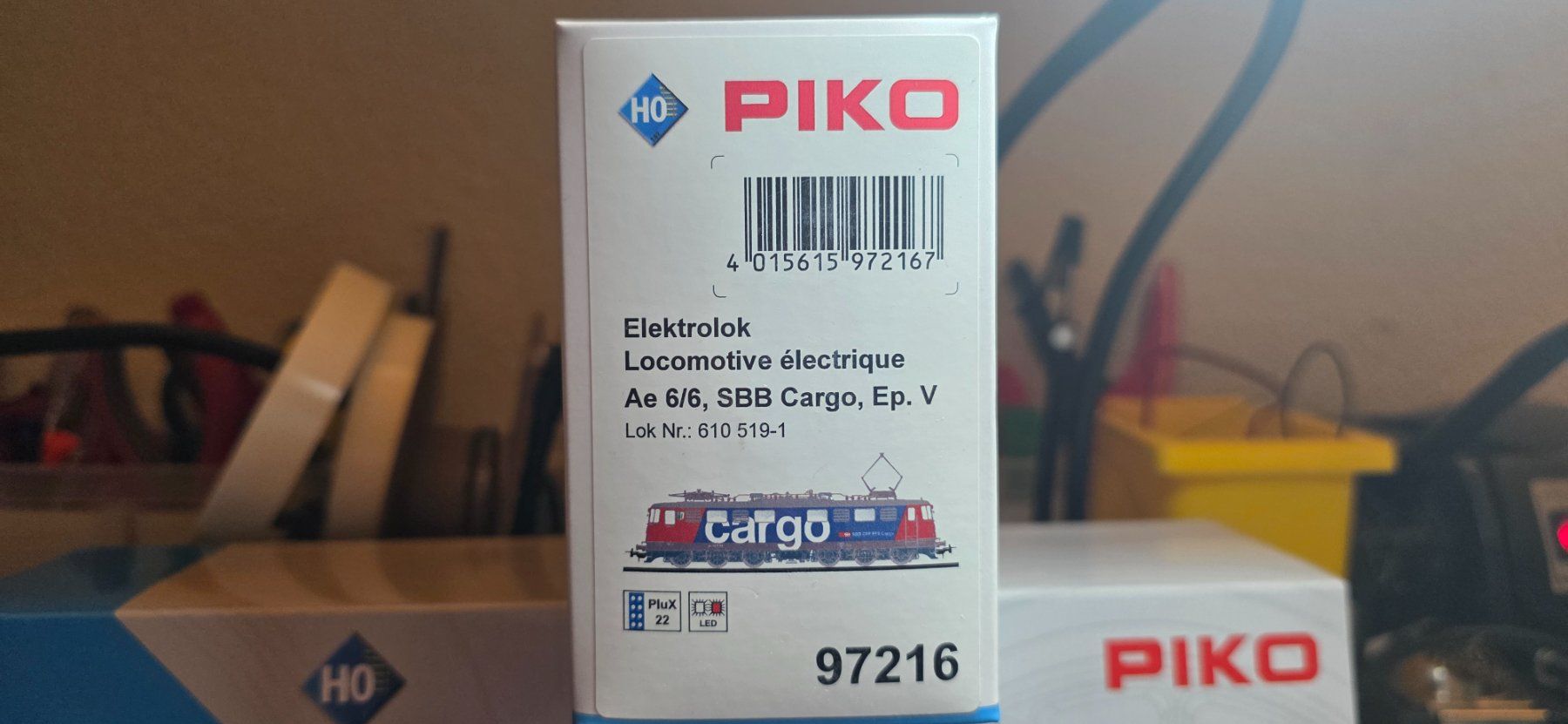 Piko Modelleisenbahnen: Piko 97216 Ae6/6 SBB Cargo H0/DC Analog – Gebraucht aus Hochfelden von Danizh0 5