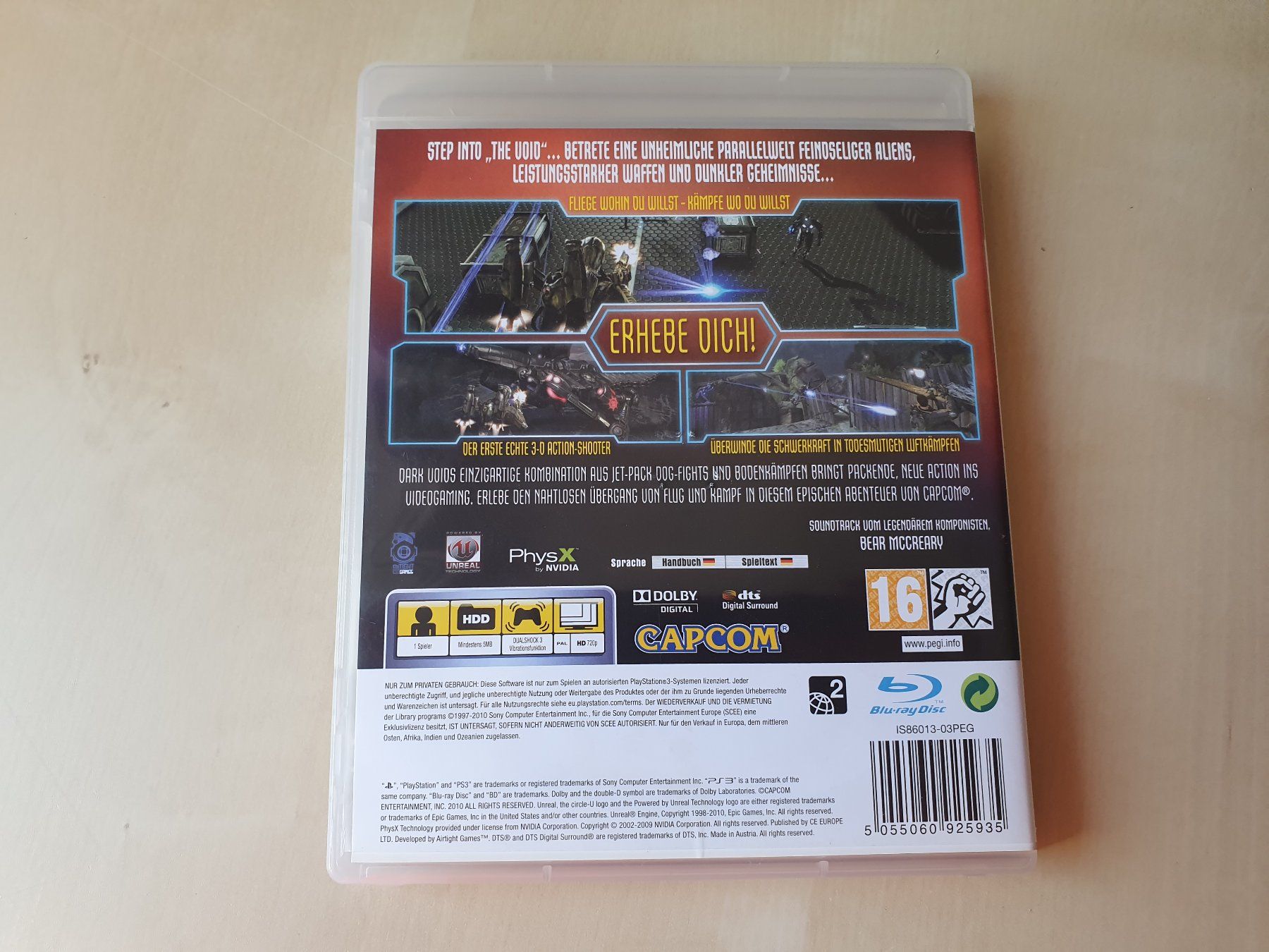 Sony Giochi: Dark Void – Usato da Stansstad venduto da collectorsshop 1