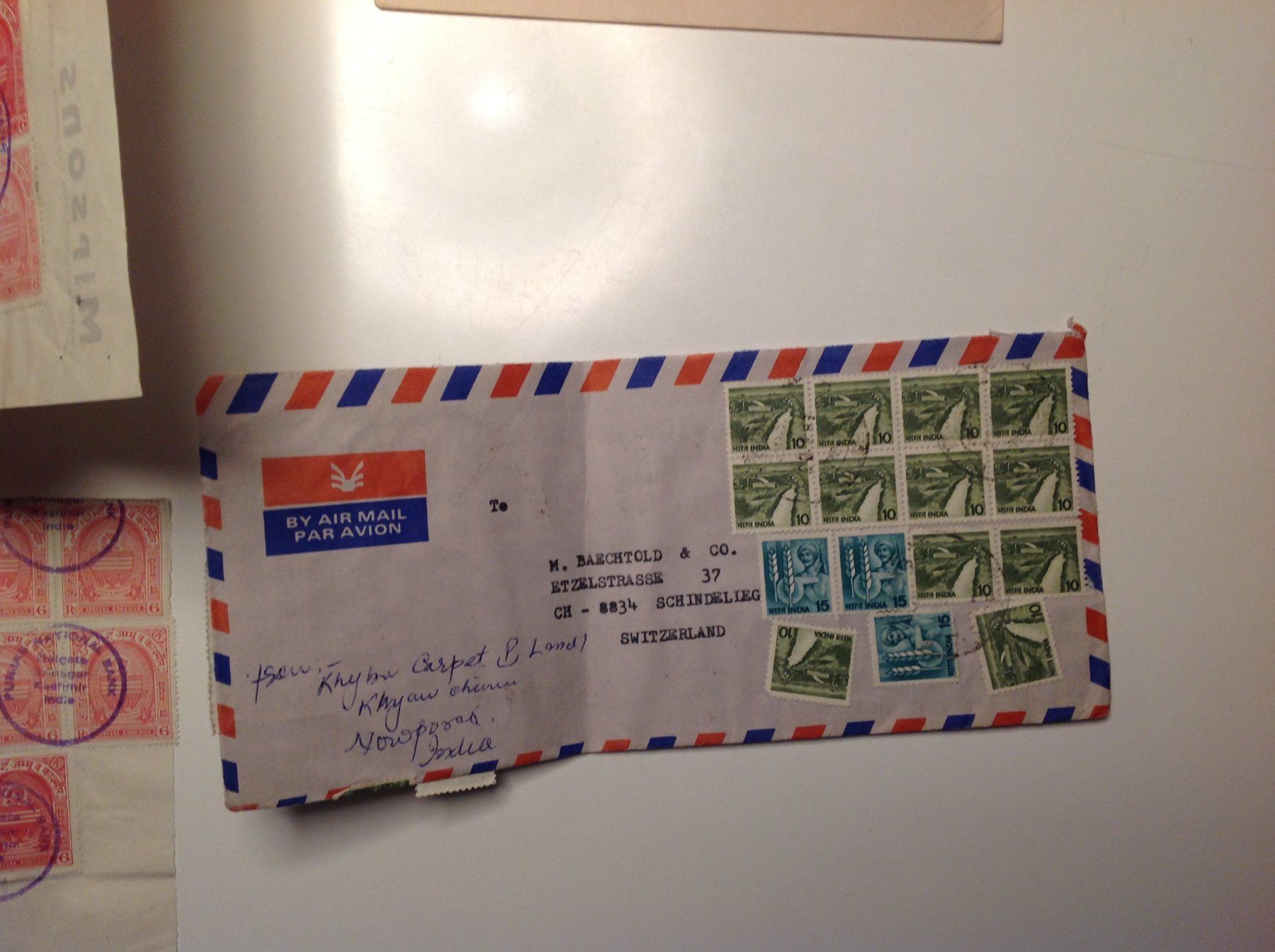 Alle Briefmarken: timbre - lettre india – Gebraucht aus Vuiteboeuf von broticaire 2