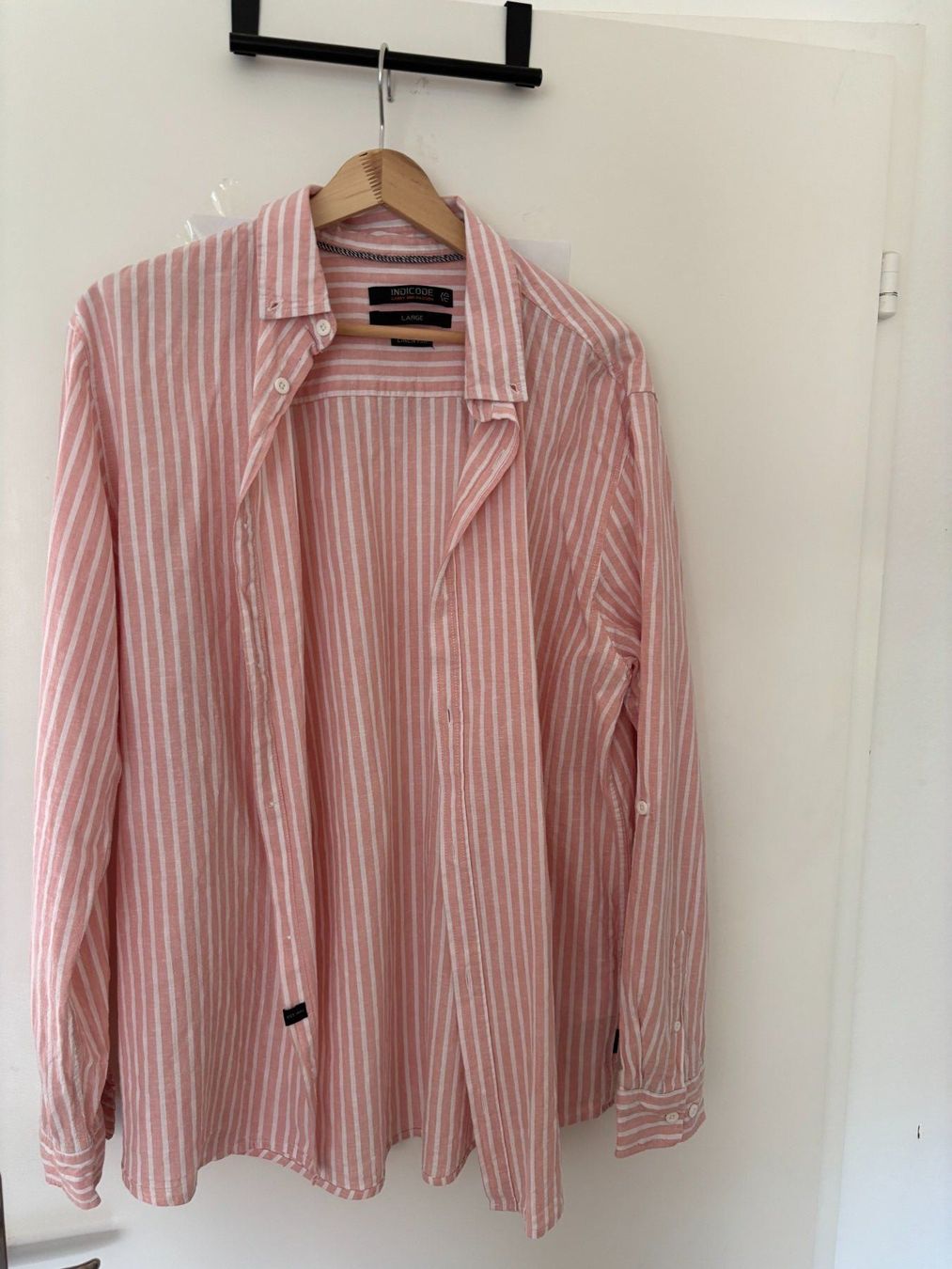 Hemden: INDICODE HERRENHEMD GR. L – LINEN MIX – Neu (gemäss Beschreibung) aus Zürich von cocacola08