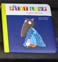 Livre enfant "P'tit Loup a peur du noir"
