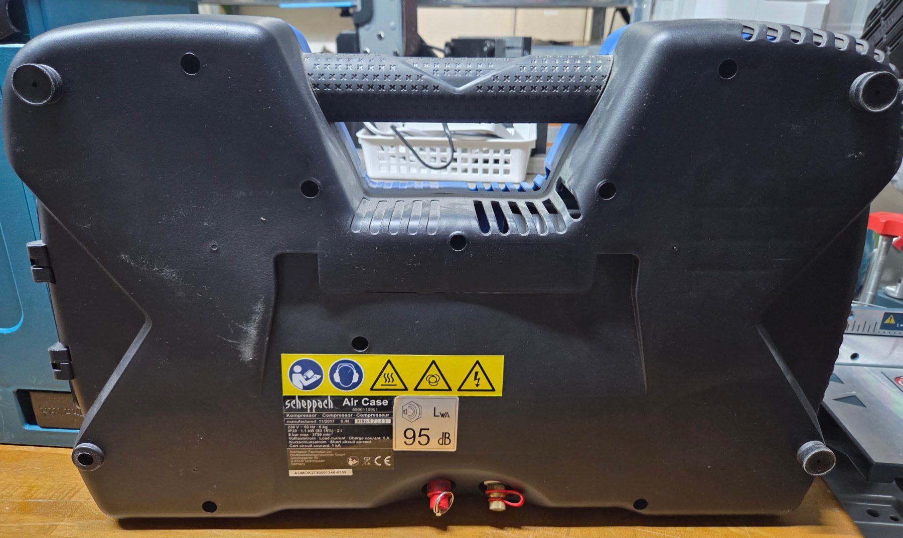 Scheppach Compressori: Scheppach Druckluft-Kompressor Aircase 2 l, 8 bar – Usato da Wiesendangen venduto da dblunk 2