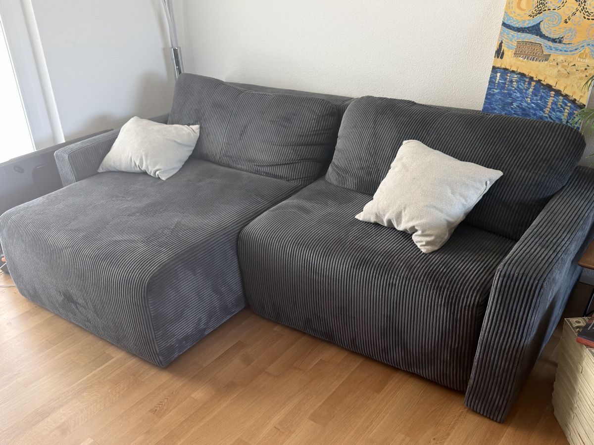 Mömax Divani: Ecksofa Anthrazit – Usato da Kloten venduto da manzgoeggel