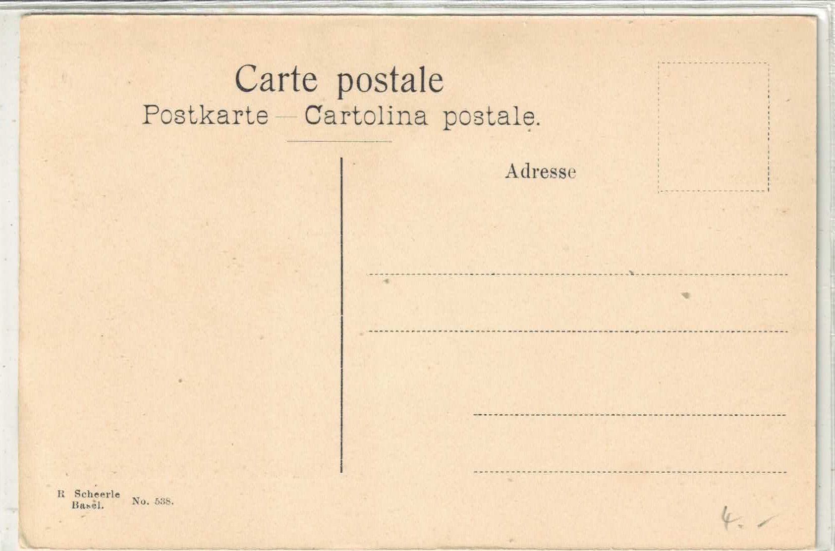 Cartes postales: Basel - Steinenvorstadt mit Steinenthorstrasse – D'occasion à Ettingen par Kartenplanet 1