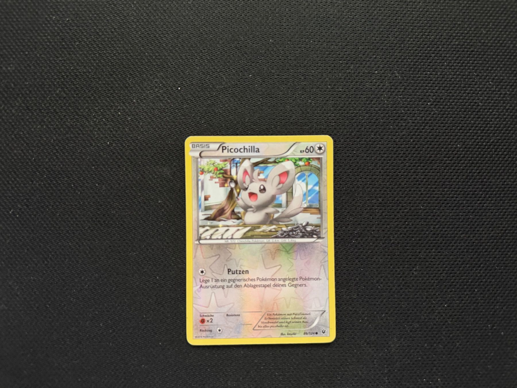 Pokémon Cartes à collectionner: Picochilla 86/124 – D'occasion à Zürich par mountainwizard00
