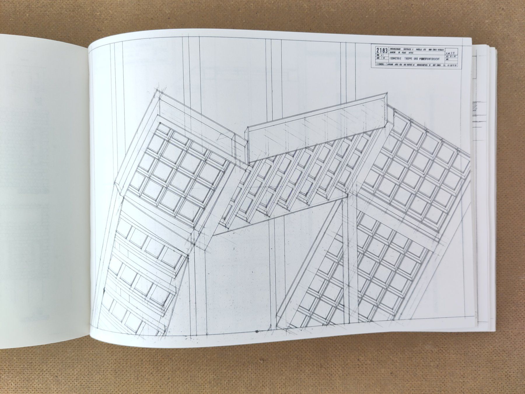 Libri: Architekten Schnebli & Ammann  VILLA MEYER Planbuch 1995 – Usato da Pfäffikon ZH venduto da rabali 5