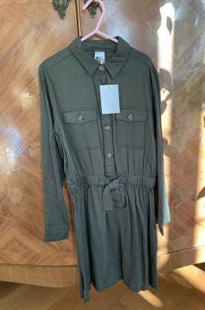 SEHR SCHÖN langarmes KLEID NEU !!! 134 cm 9 J