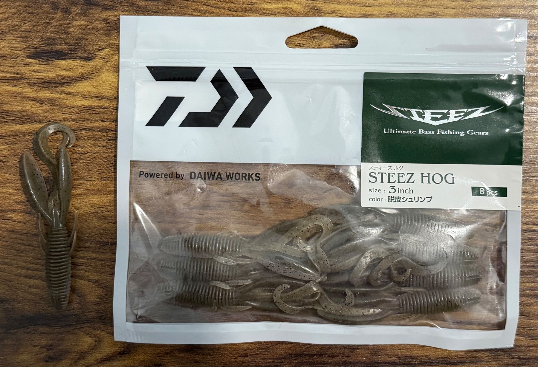Daiwa Esche: Daiwa Steez Hog 3" - 76 mm – Nuovo e nell'imballaggio originale da Widnau venduto da Fishingtackle_Oggy