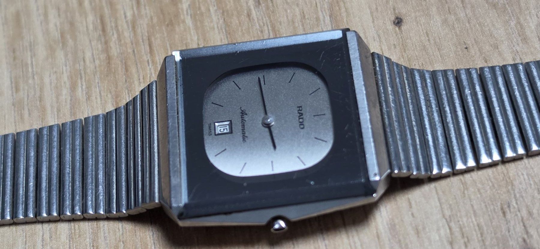 Rado Orologi: RADO DATE VINTAGE AUTOMATIC UHR HERREN – Difettoso da Neftenbach venduto da Taschen-Uhren 6