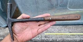 antiker Sattlerhammer Polstererhammer L 30cm