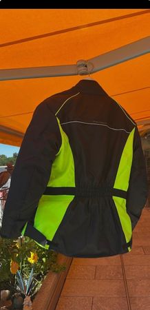 Motorradjacke Vengo schwarz gelb,  Grösse L. wie neu