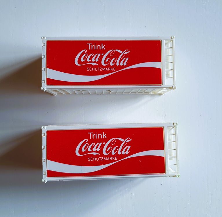 ROCO Ho 3 WAGONS CONTAINER COCA COLA 2 ESS LIVRAISON MONDE ENTIER