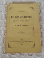 Le Bonapartisme Paris 1852