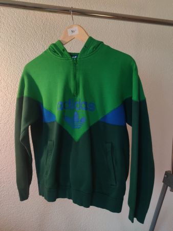 Sweat à capuche vintage Adidas taille S/M