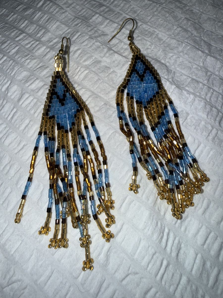 Boucles d'oreille: Wunderschöne Blaue Hänger Ohrringe – D'occasion à Bottmingen par Itsclaire 5
