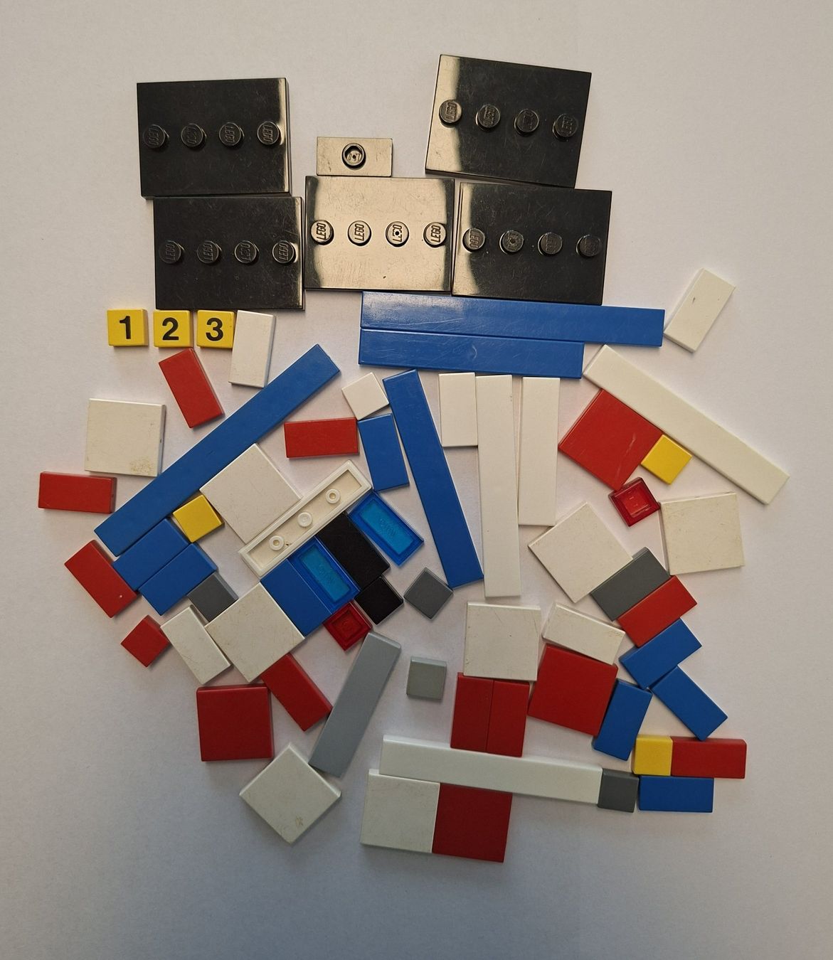 Lego Kit di costruzioni: Lego Tiles & Plates_Fliesen und Platten – Usato da Orpund venduto da Leri01