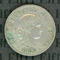 CHF___0.05 1952 -vz 5 Rappen