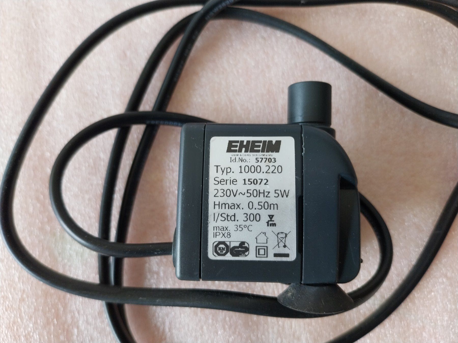 Eheim Pompe & Parti di ricambio: Eheim compact Pumpe  230V – Usato da Schwaderloch venduto da bademeister79 1