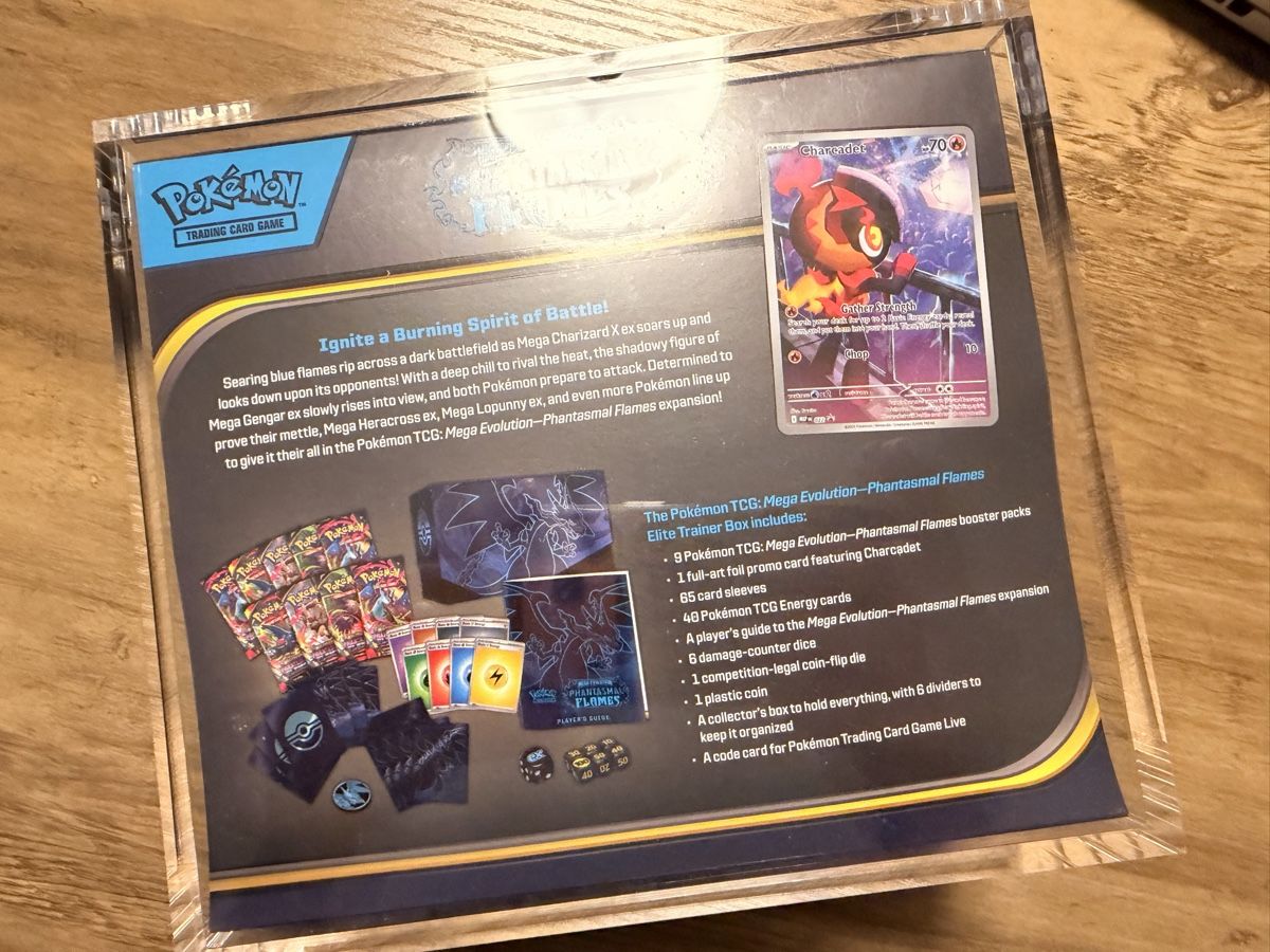 Pokémon Carte collezionabili: Pokemon [Phantasmal Flames ETB// EN] – Nuovo e nell'imballaggio originale da Schwyz venduto da Moonbreon 2