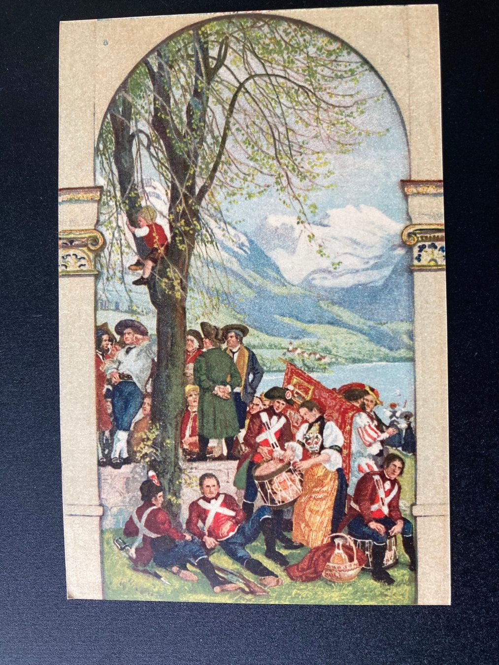 Tutti i francobolli: Bundesfeierkarte 1918 ** – Nuovo (secondo la descrizione) da Niederurnen venduto da Alpineyeti 1