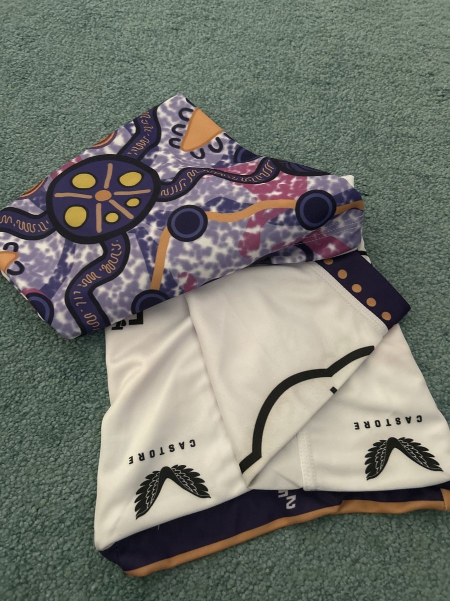 Canottiere & Pantaloni: Trikot Melbourne Storms Shirt – Usato da Bern venduto da floorball_zoro 4