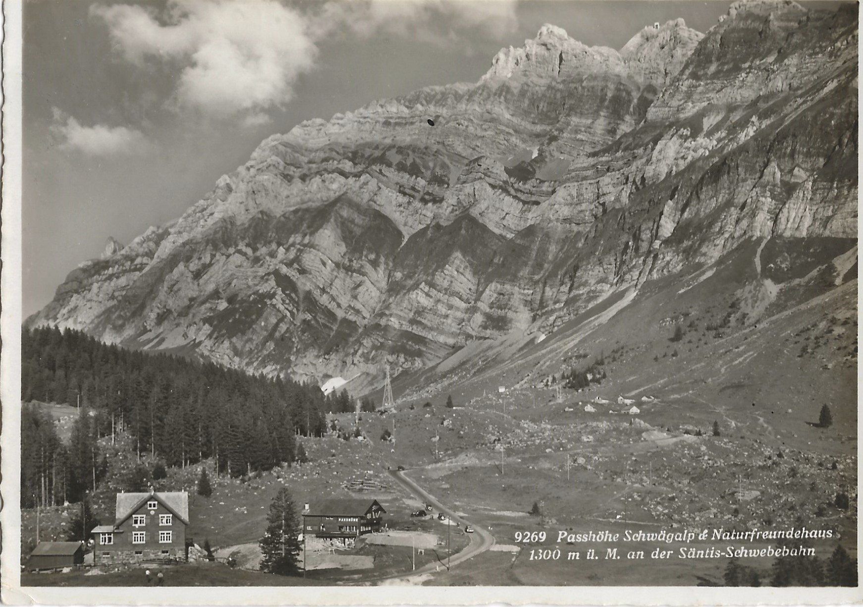 Cartoline postali: Schwägalp, 1943 – Usato da Frauenfeld venduto da Merk52