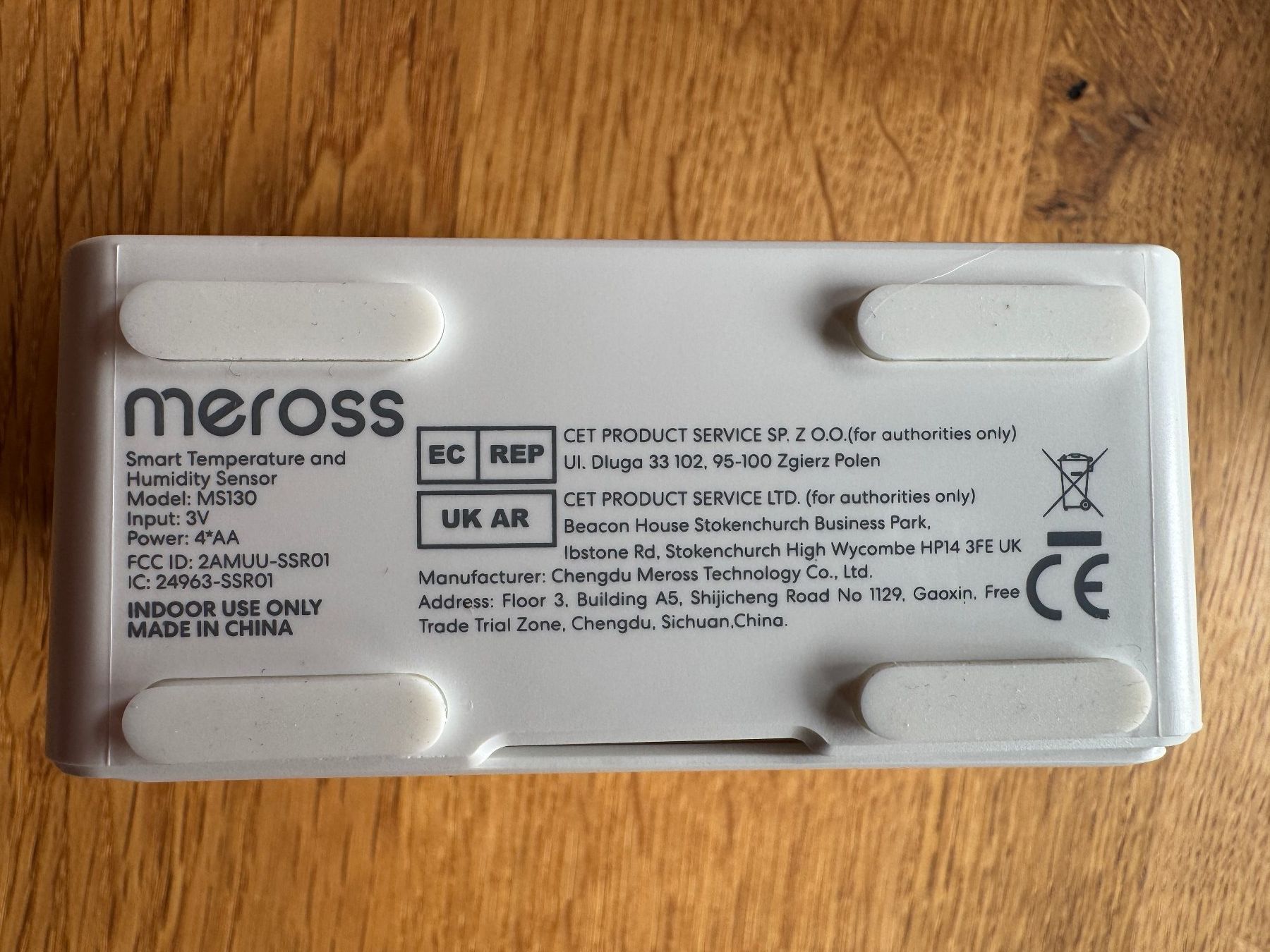 Altro per la casa: Meross MS130 - Smart Temperatur Sensor – Nuovo (secondo la descrizione) da Oberburg venduto da kloeti 1