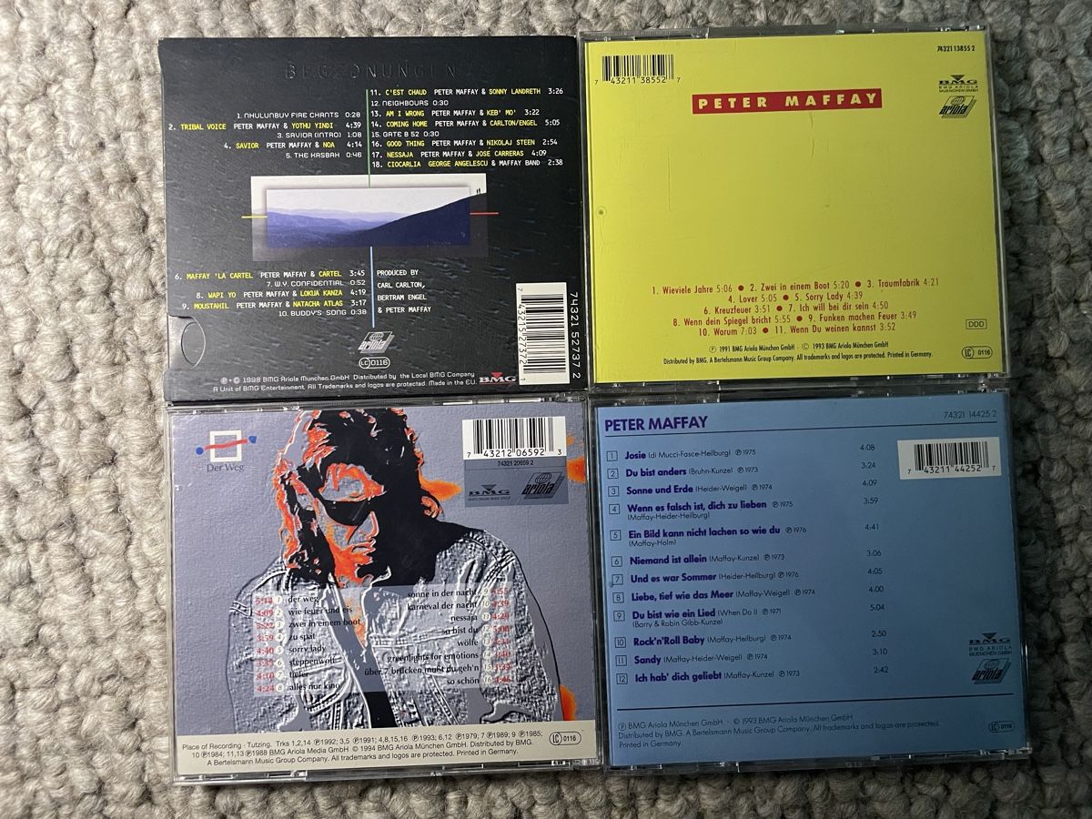CDs: 4x Peter Maffay – D'occasion à Reinach AG par trigger7811 1